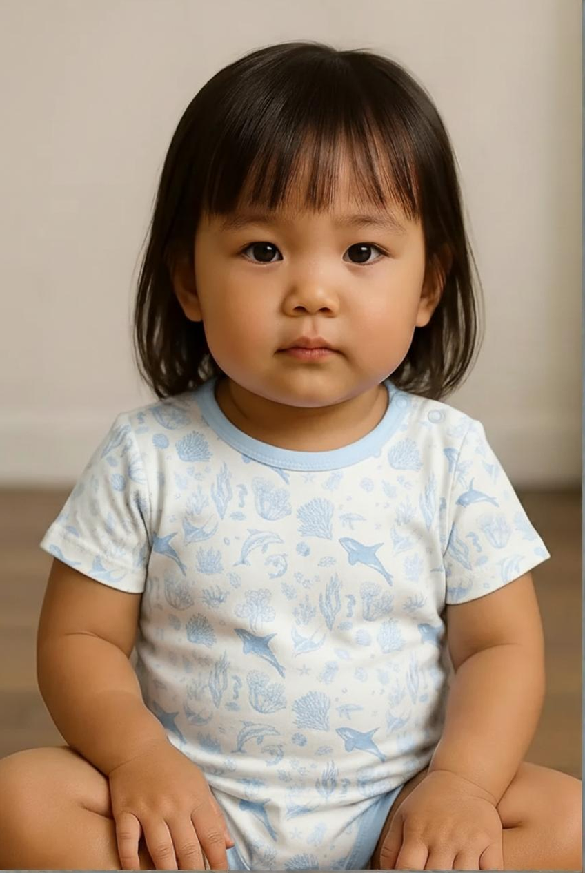 Quiet Sea Baby Bodysuit