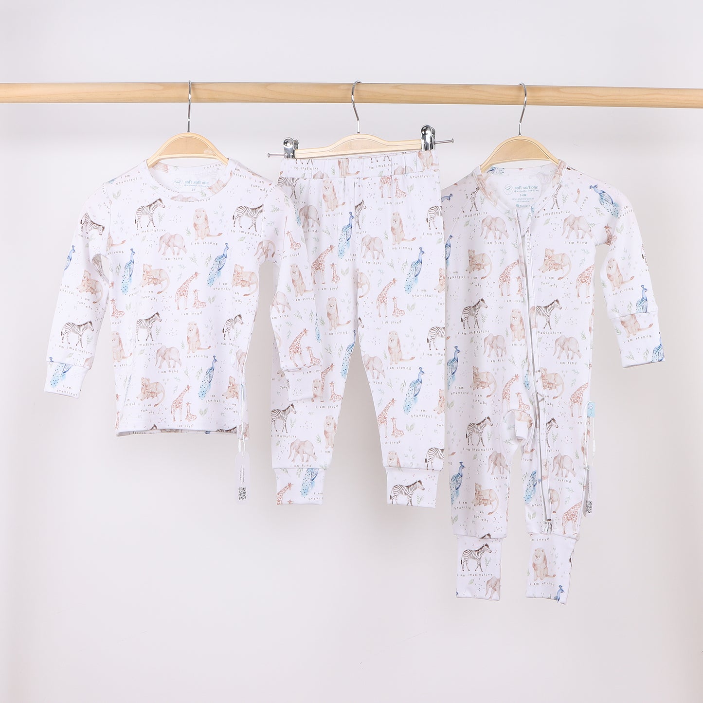 Wild & Wonderful Zip Sleepsuit