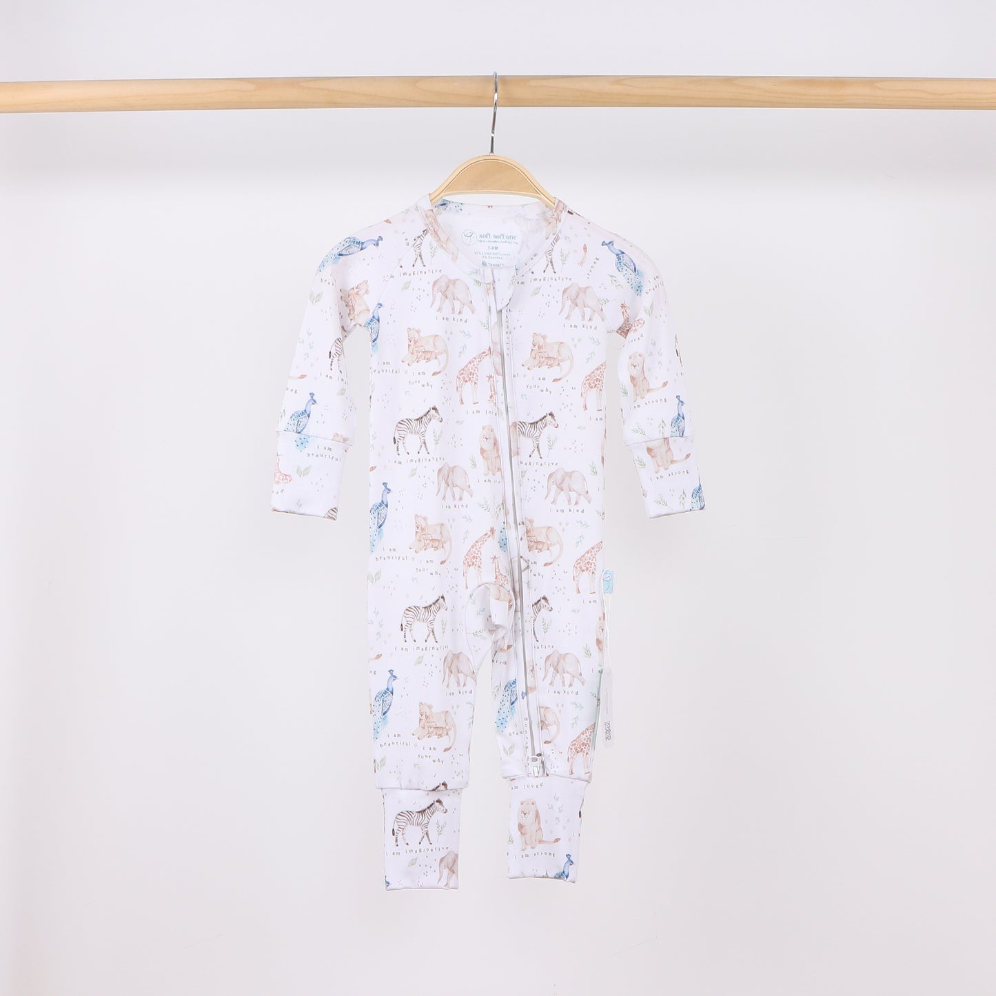 Wild & Wonderful Zip Sleepsuit