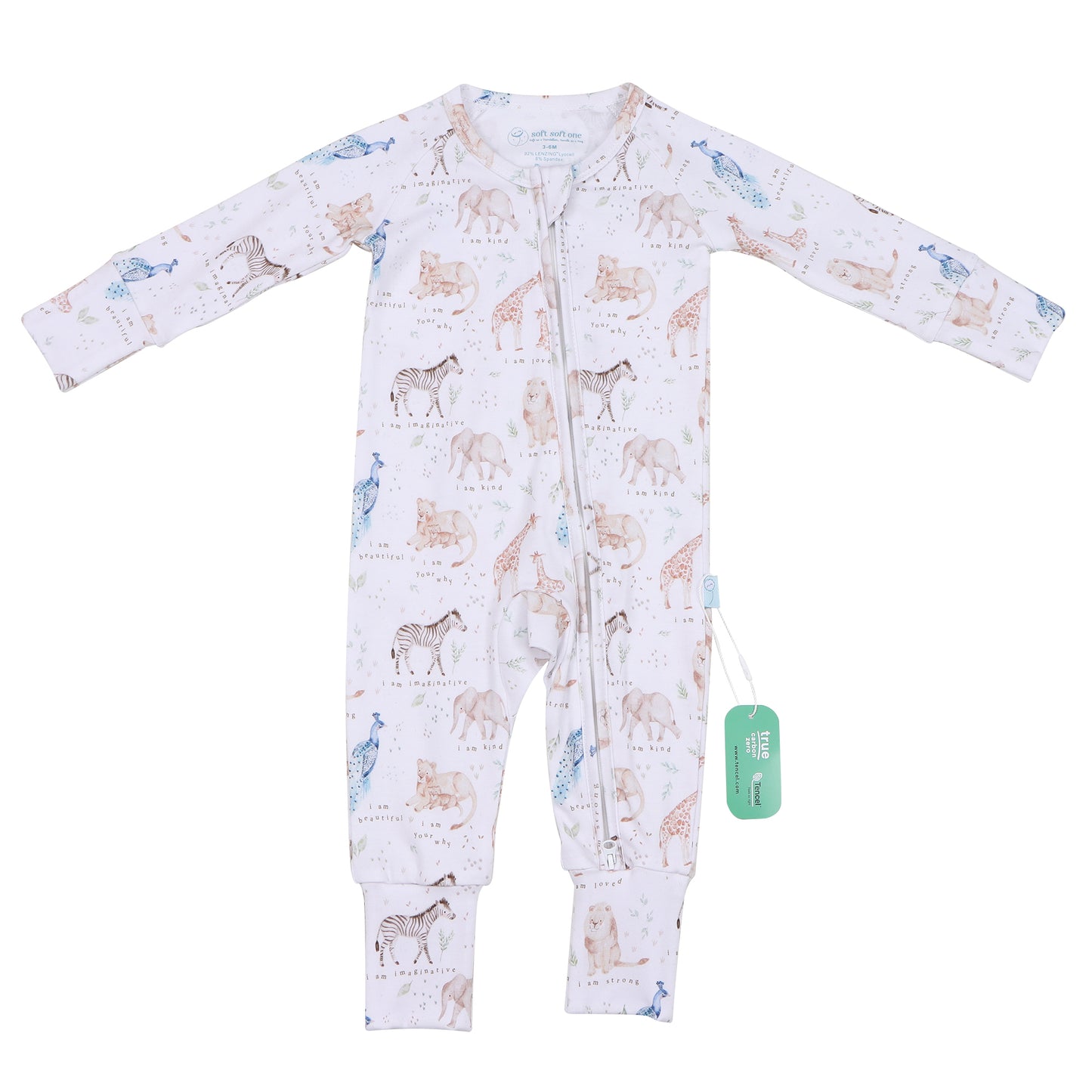 Wild & Wonderful Zip Sleepsuit