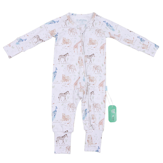 Wild & Wonderful Zip Sleepsuit
