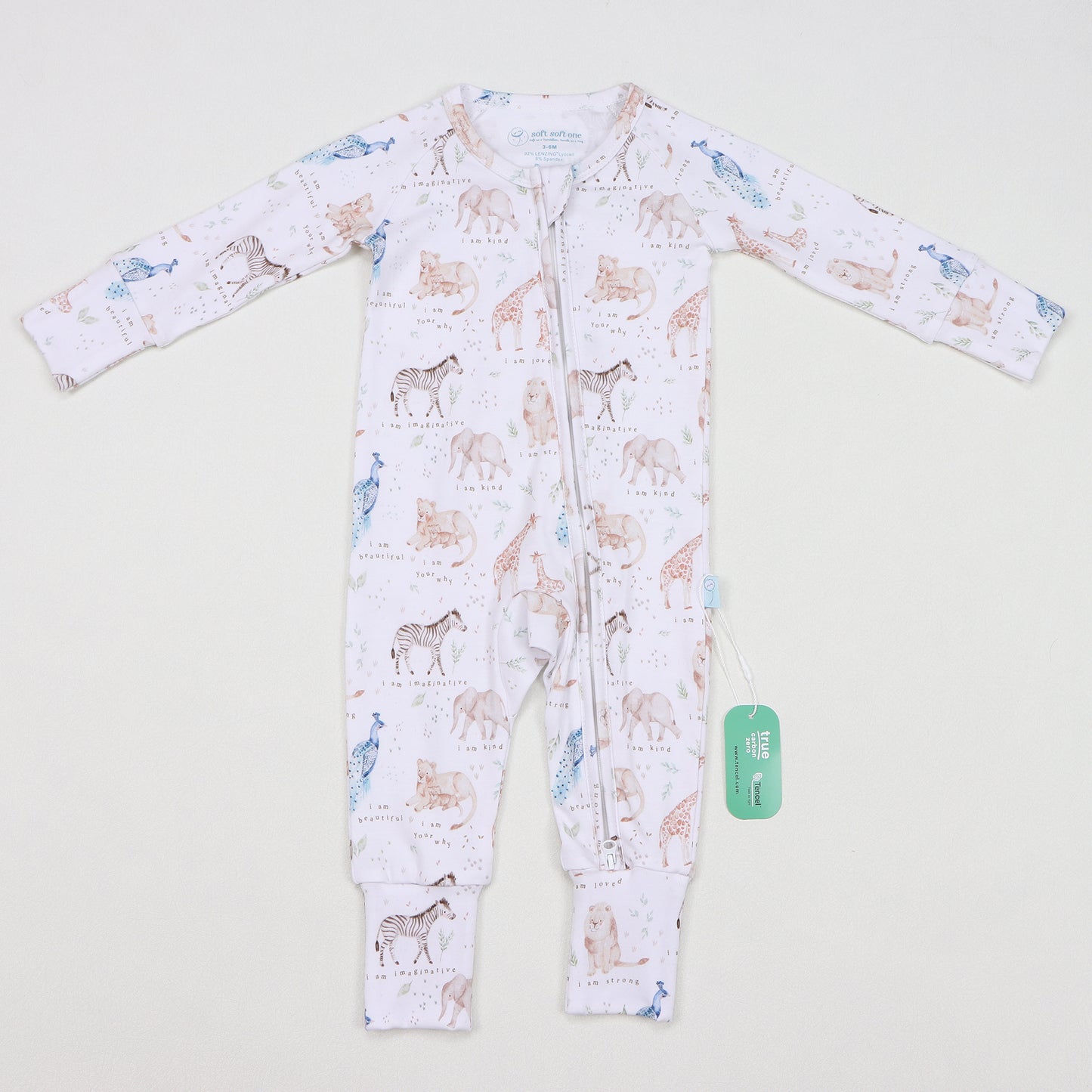 Wild & Wonderful Zip Sleepsuit