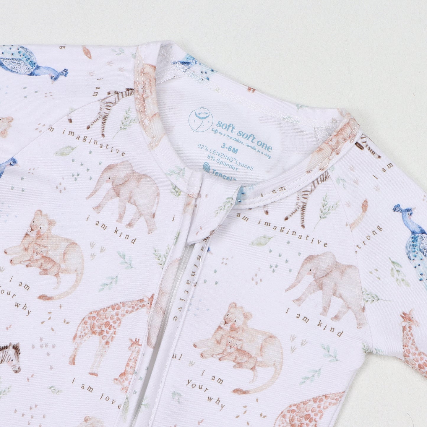 Wild & Wonderful Zip Sleepsuit