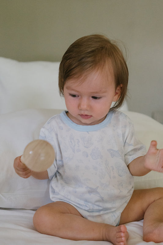 Quiet Sea Baby Bodysuit